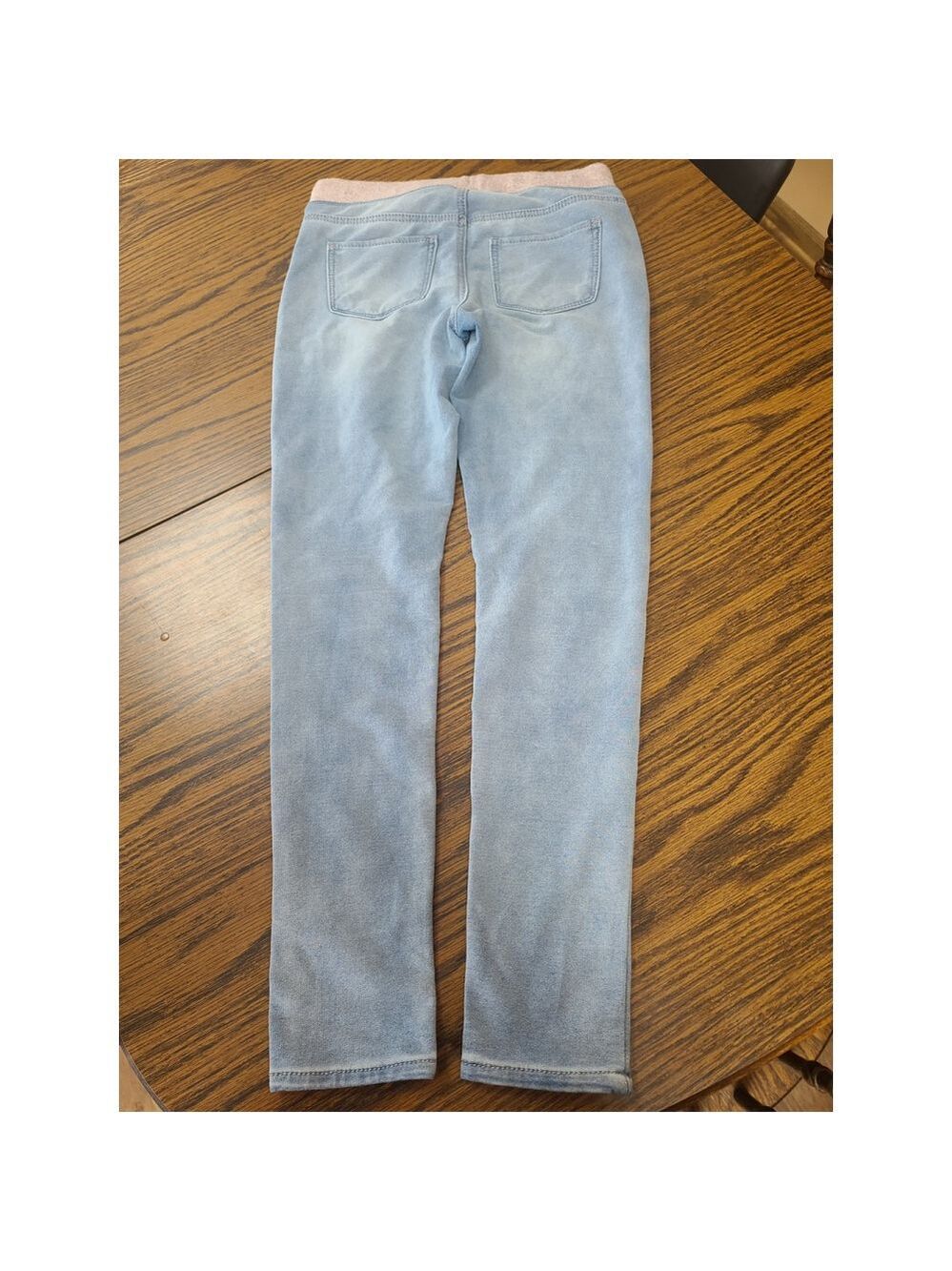 SO Brand Jeggings Outfit Size 14 Sequined Patches - Picture 4 of 12